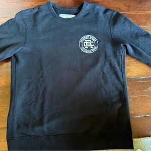 Reigning Champ Black Crewneck Sweater